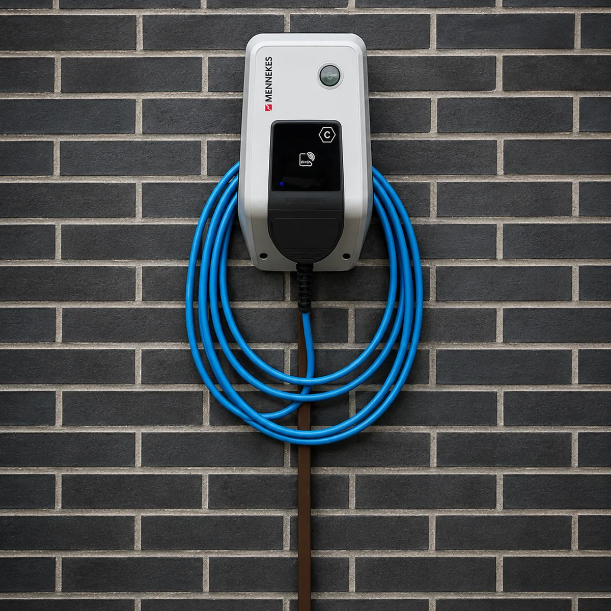 Wallbox zum Laden von Elektroautos an der Ferienresidenz Neue Seelust